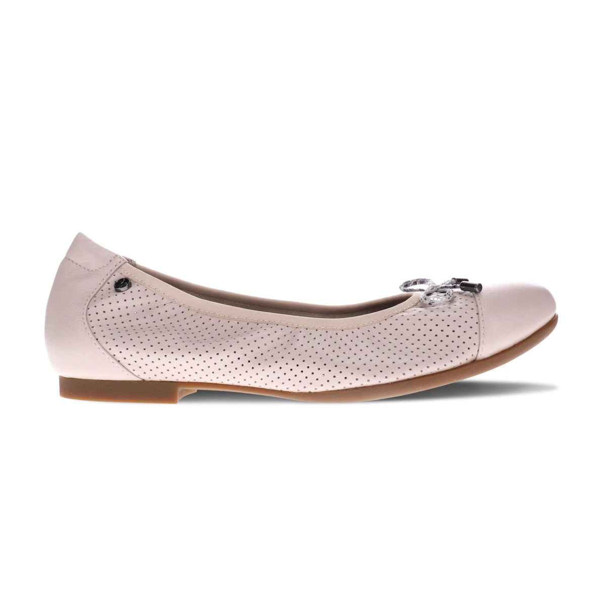 Revere St Barts Women's Summer Ballet Shoes In Pebble - TLW Shoes