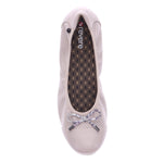 Revere St Barts Women's Summer Ballet Shoes In Pebble - TLW Shoes