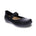 Revere Timaru Women's Adjustable Strap Mary Jane Shoes In Black - TLW Shoes