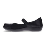 Revere Timaru Women's Adjustable Strap Mary Jane Shoes In Black - TLW Shoes