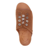 Revere Antalya Women's Slide Sandals In Caramel - TLW Shoes