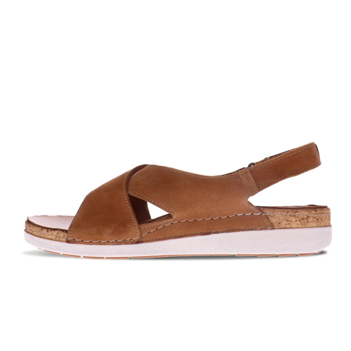 Revere Cottesloe Women's Back Strap Sandals In Caramel - TLW Shoes