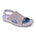 Revere Tivoli Women's Back Strap Sandals In White - TLW Shoes