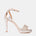 The Mars Platform Heel Silver Leather Women's Sandal - TLW Shoes