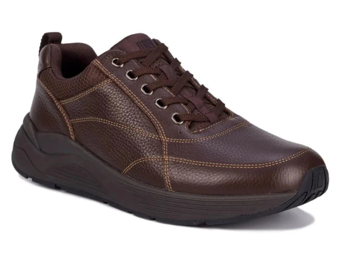 Drew Maker Men's Arch Support Casual Shoe 40111 - 64 In Brown - TLW Shoes