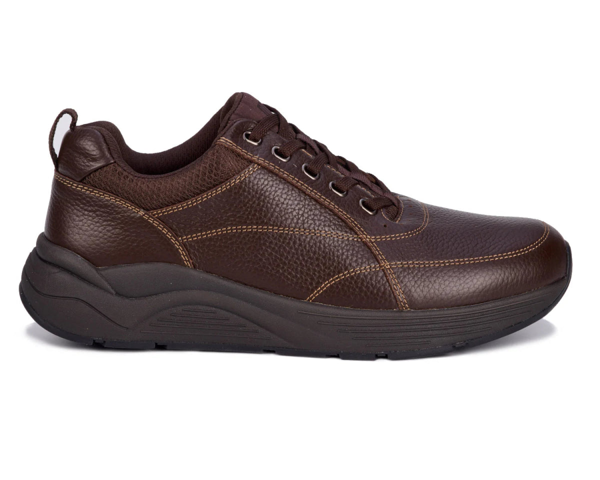 Drew Maker Men's Arch Support Casual Shoe 40111 - 64 In Brown - TLW Shoes