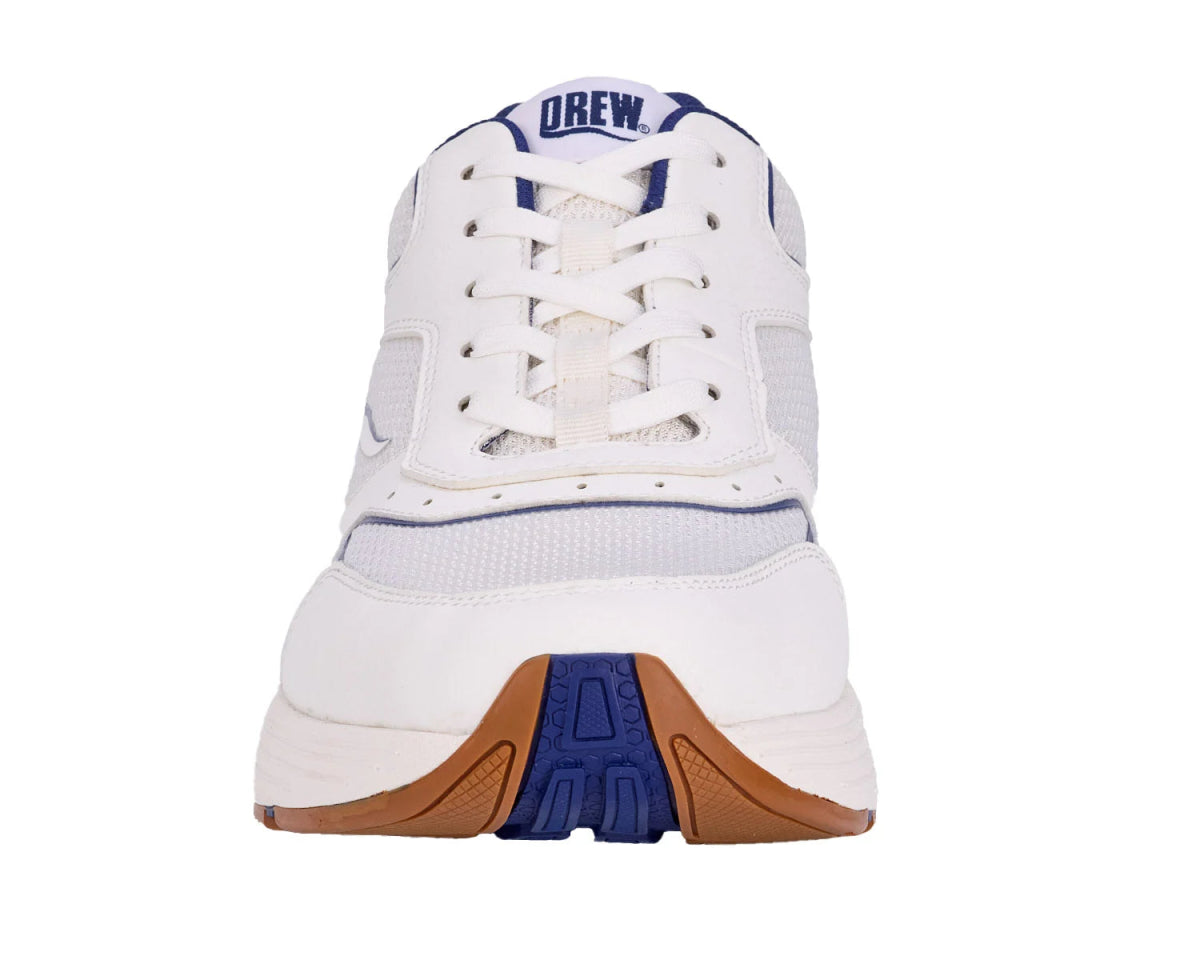 Drew Marvel Men's Athletic Shoe In White Mesh Combo - TLW Shoes