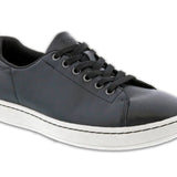 Drew Men"s Skate Orthotic Stretch Lacing Leather Sneaker