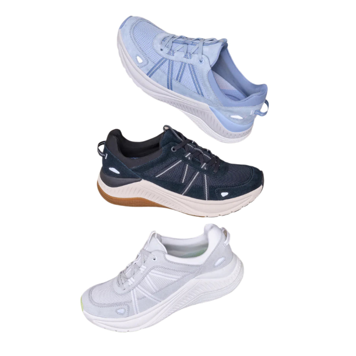 Dansko Poppy Women's Lace - up In Grey Suede Sneaker - TLW Shoes