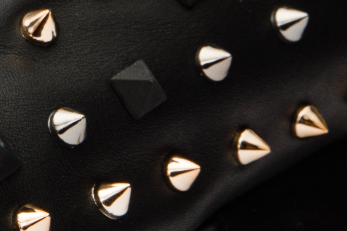 The Infanta Black Spike Leather Women Sneaker Limited Edition - TLW Shoes