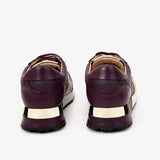 The Masal Purple Leather Women Sneaker - TLW Shoes