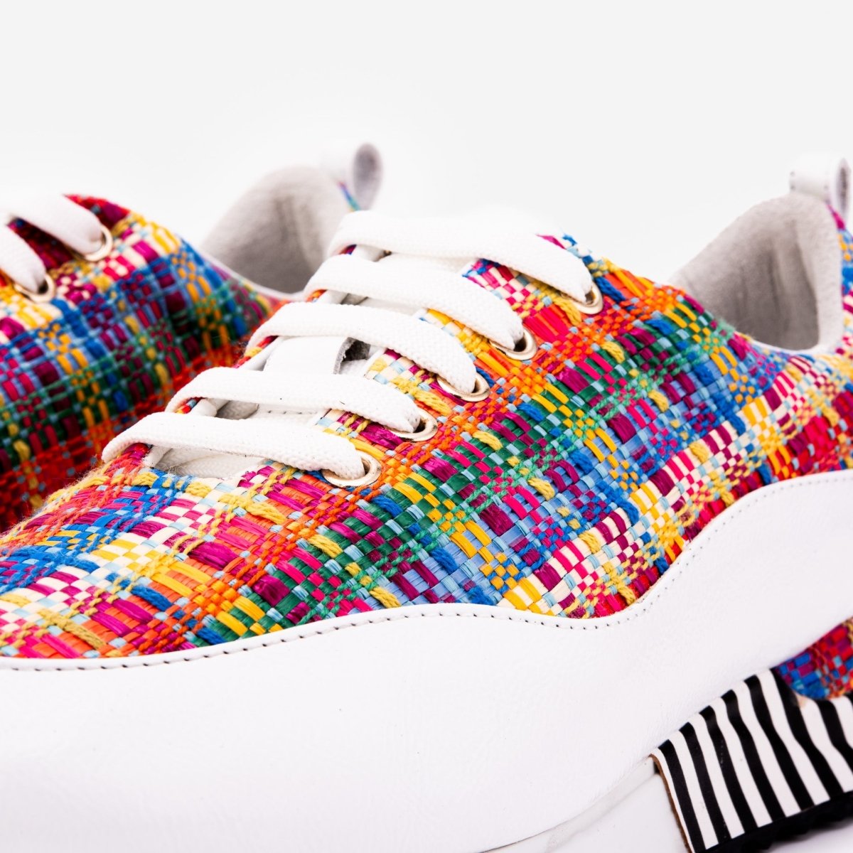 The Valencia White Leather Women Sneaker - TLW Shoes