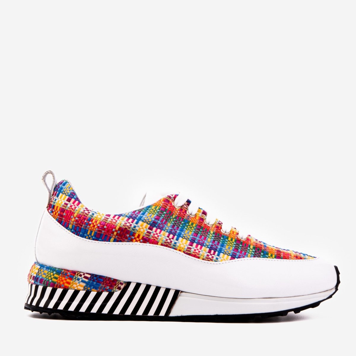 The Valencia White Leather Women Sneaker - TLW Shoes