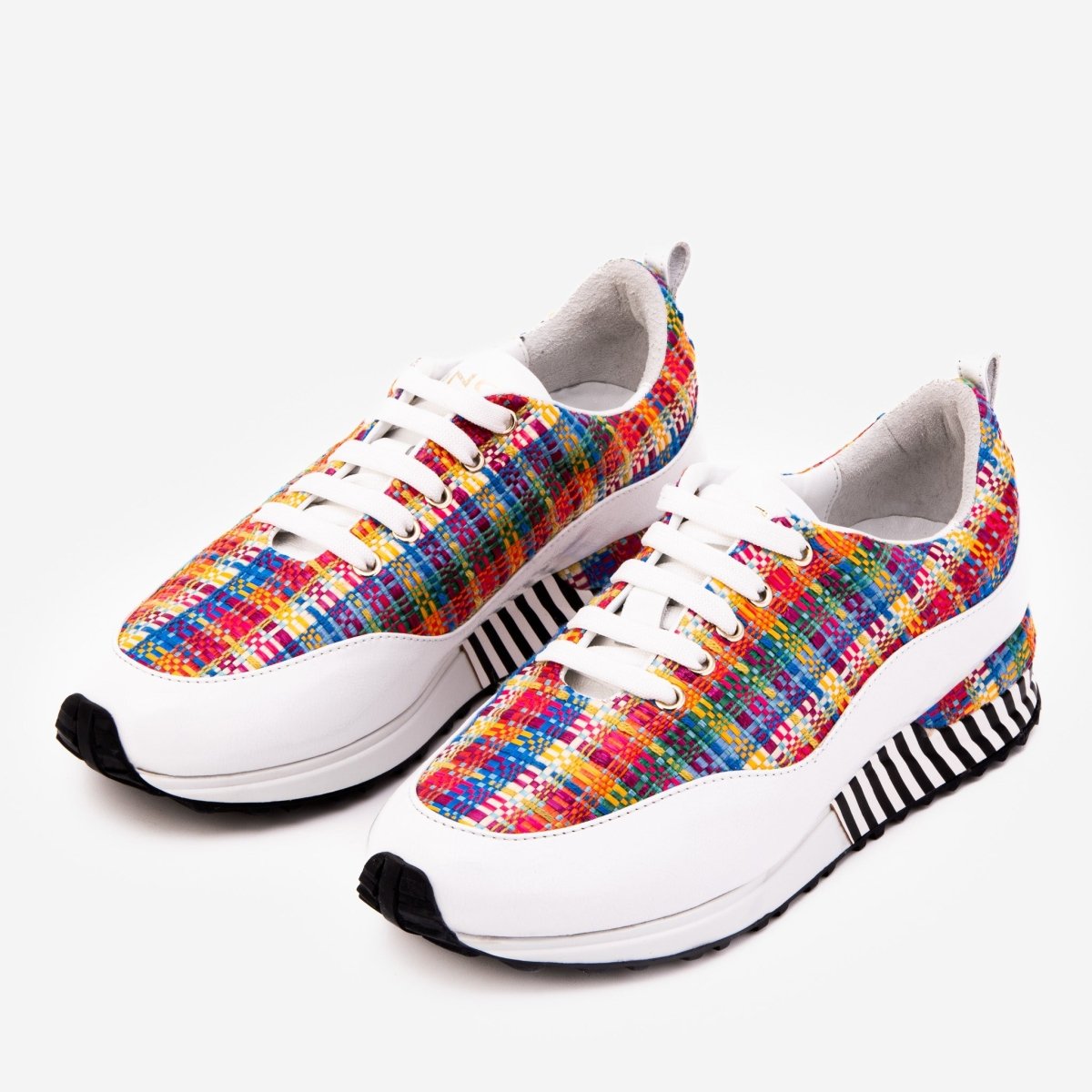 The Valencia White Leather Women Sneaker - TLW Shoes