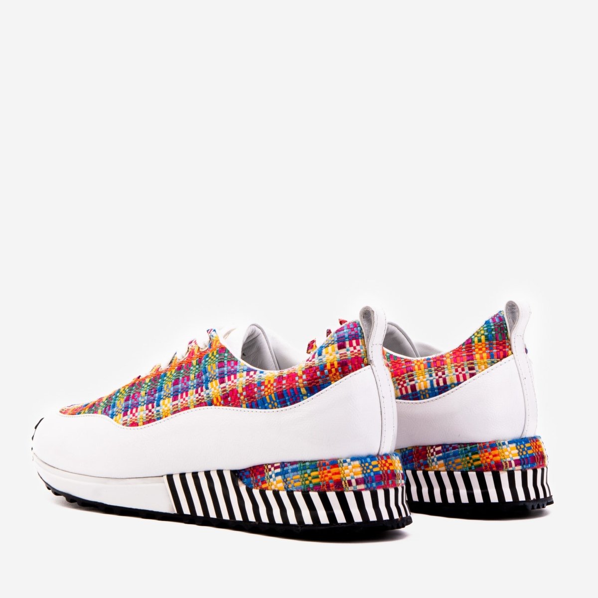 The Valencia White Leather Women Sneaker - TLW Shoes