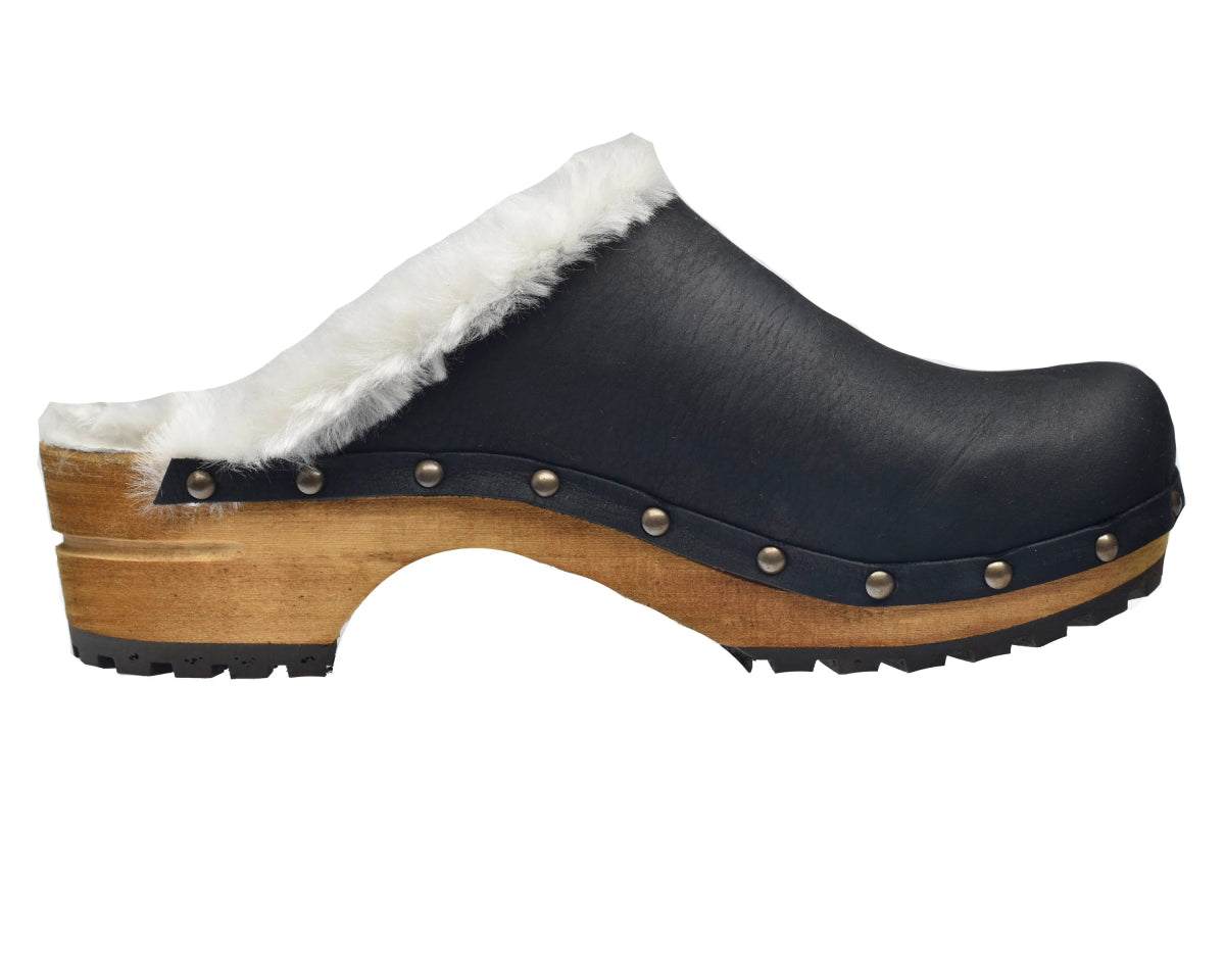 Sanita Hese Womens Clog In Black - TLW Shoes