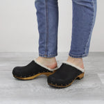 Sanita Hese Womens Clog In Black - TLW Shoes