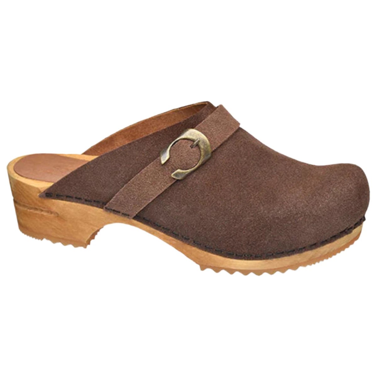 Sanita Hedi Womens Clog In Antique Brown - TLW Shoes