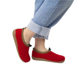 Sanita Samso Women's Slippers In Red - TLW Shoes