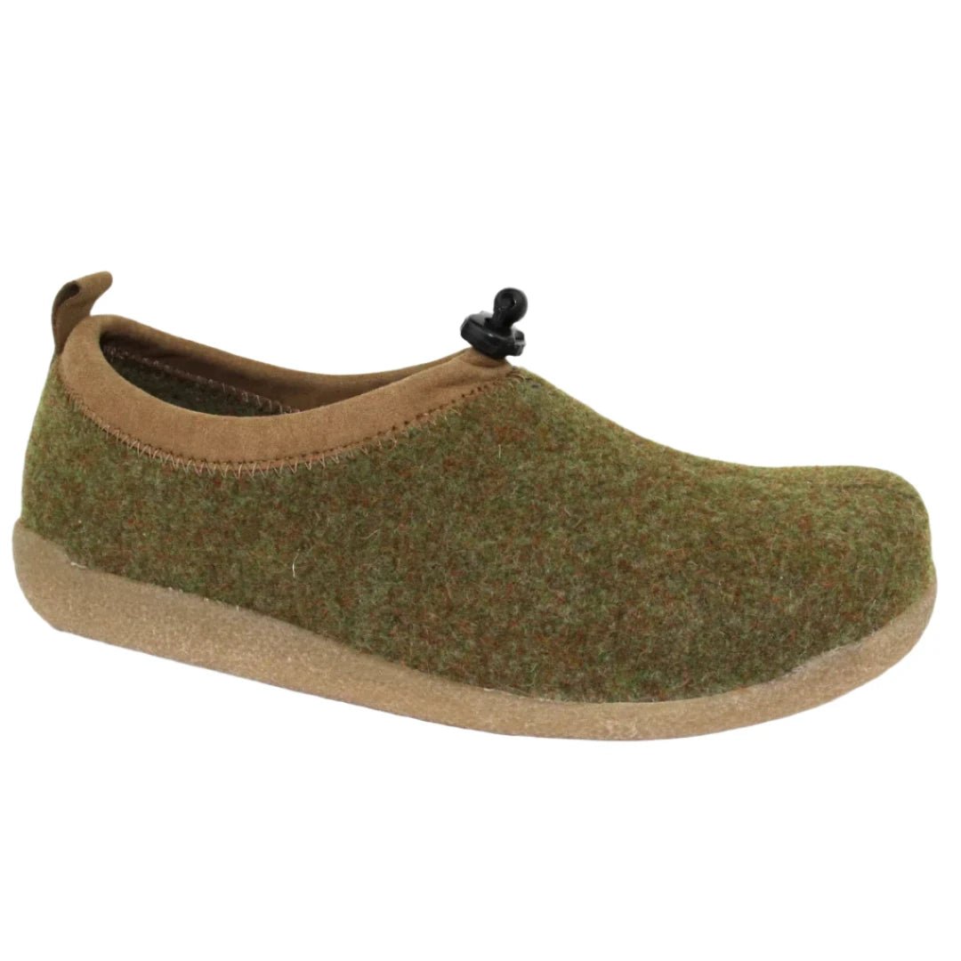 Sanita Samso Unisex Slippers In Green - TLW Shoes