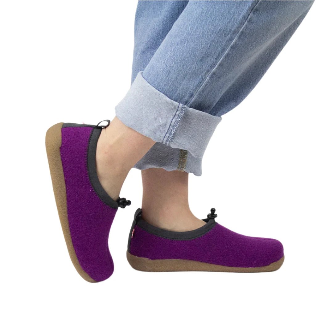 Sanita Samso Women's Slippers In Purple - TLW Shoes