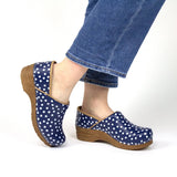 Sanita Roxbury Womens Clog In Blue - TLW Shoes