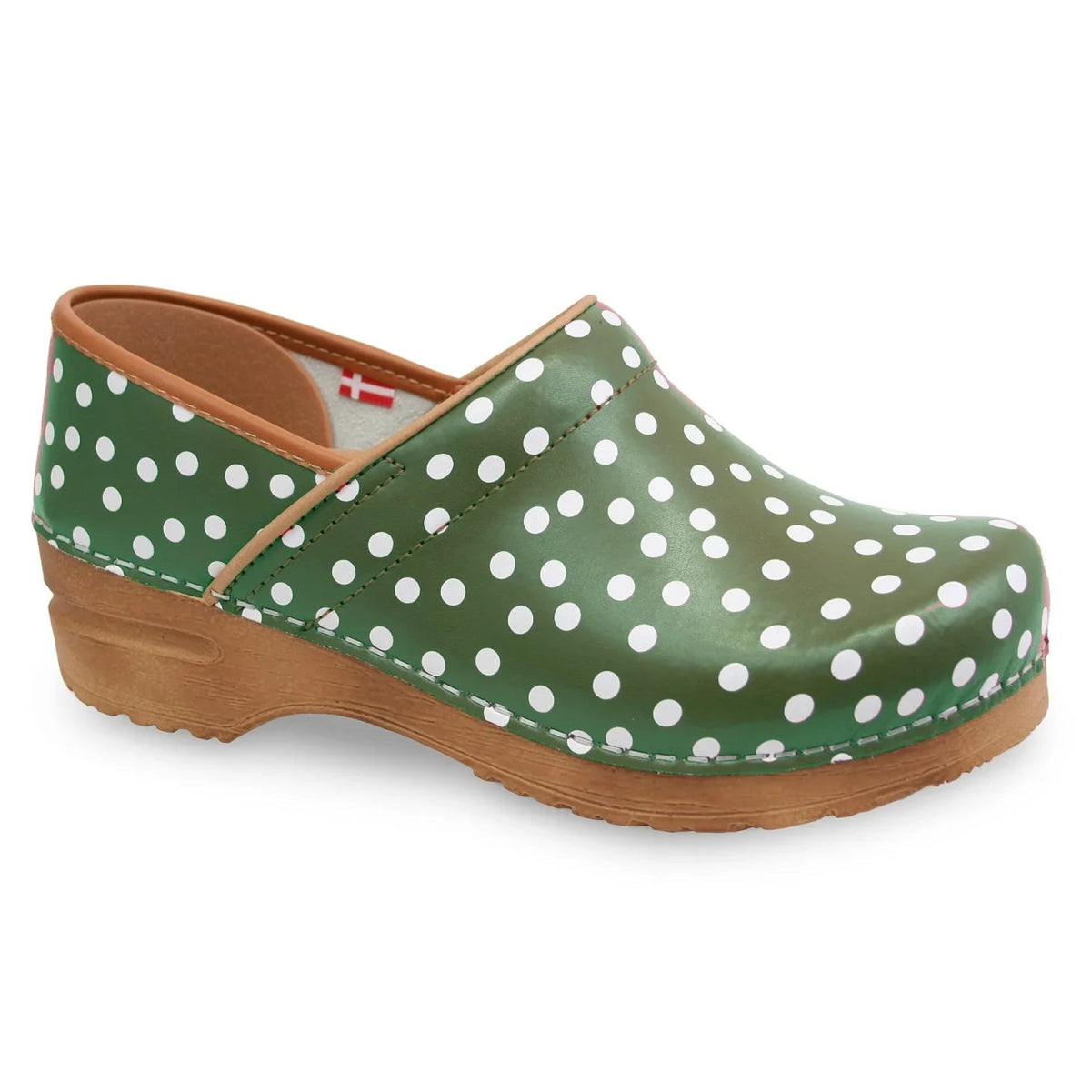 Sanita Roxbury Womens Clog In Green - TLW Shoes