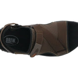 Drew Wander Men's Adjustable Sandal In Brown Combo