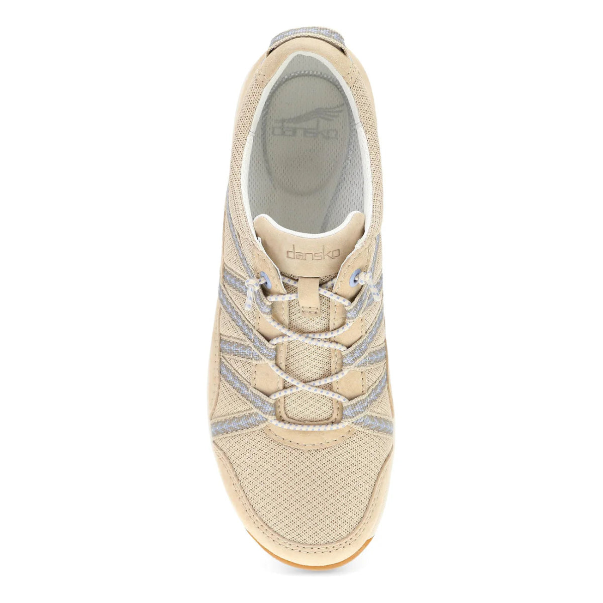 Dansko Harlyn Women's Laceup In Sand Suede - TLW Shoes