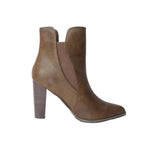 PENNY LOVES KENNY AVID WOMEN BOOTIE IN KHAKI TUMBLED - TLW Shoes