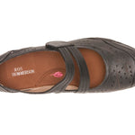 Ros Hommerson Chelsea Women's Mary Jane Flat In Black Leather - TLW Shoes