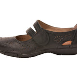 Ros Hommerson Chelsea Women's Mary Jane Flat In Black Leather - TLW Shoes