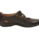 Ros Hommerson Chelsea Women's Mary Jane Flat In Black Leather - TLW Shoes