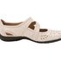 Ros Hommerson Chelsea Women's Mary Jane Flat In Winter White - TLW Shoes