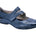 Ros Hommerson Chelsea Women's Mary Jane Flat In Navy Leather - TLW Shoes