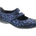 Ros Hommerson Chelsea Women's Mary Jane Flat In Blue Jacquard Leather - TLW Shoes