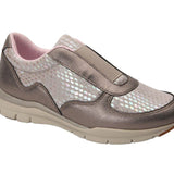 Ros Hommerson Women's Fanny Slip - On Sneaker In Pewter Combo - TLW Shoes