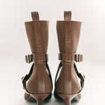 Alma Booties Brown - TLW Shoes