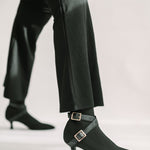 Alma Booties Black - TLW Shoes