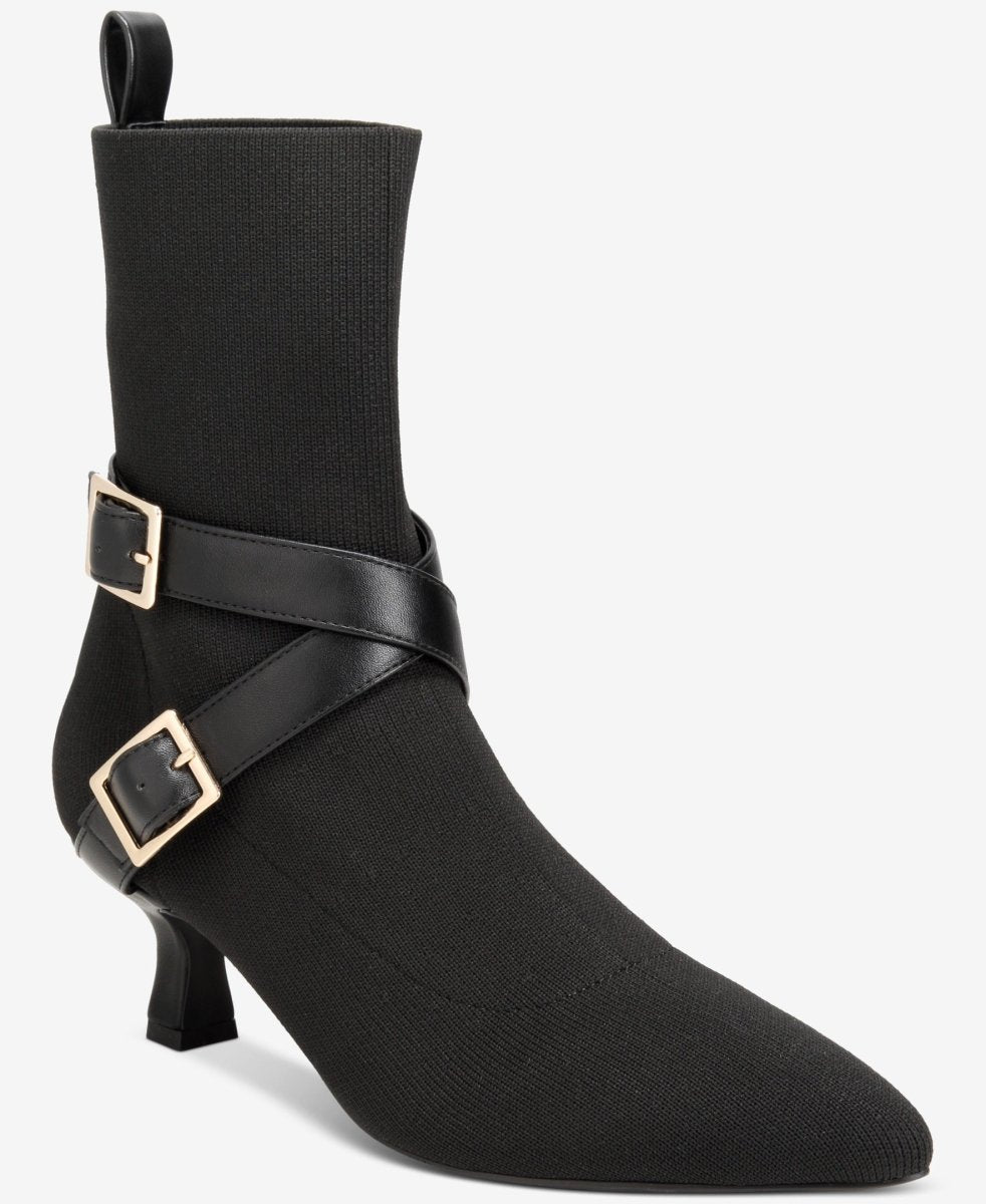 Alma Booties Black - TLW Shoes