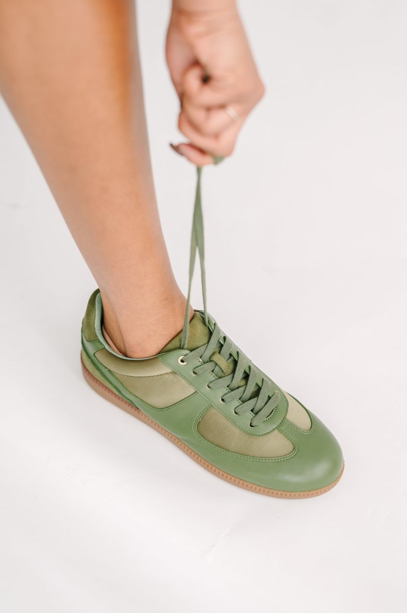 Taylor Sneakers Green - TLW Shoes