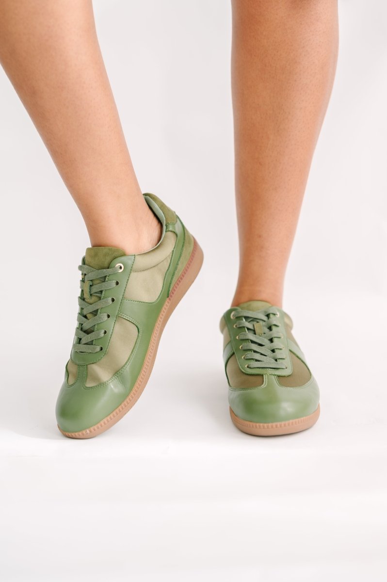 Taylor Sneakers Green - TLW Shoes