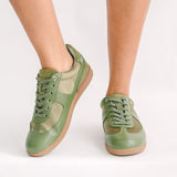 Taylor Sneakers Green - TLW Shoes