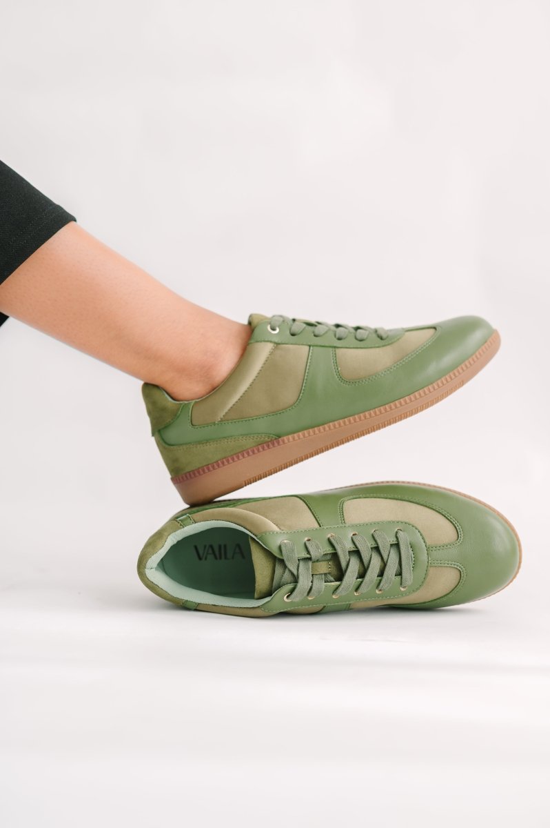 Taylor Sneakers Green - TLW Shoes
