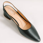 Evie Slingback Black - TLW Shoes