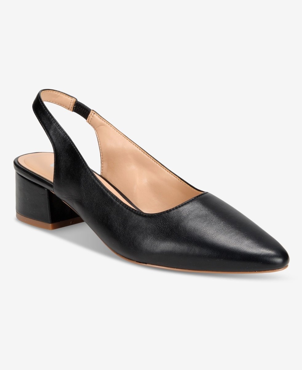 Evie Slingback Black - TLW Shoes