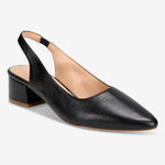 Evie Slingback Black - TLW Shoes