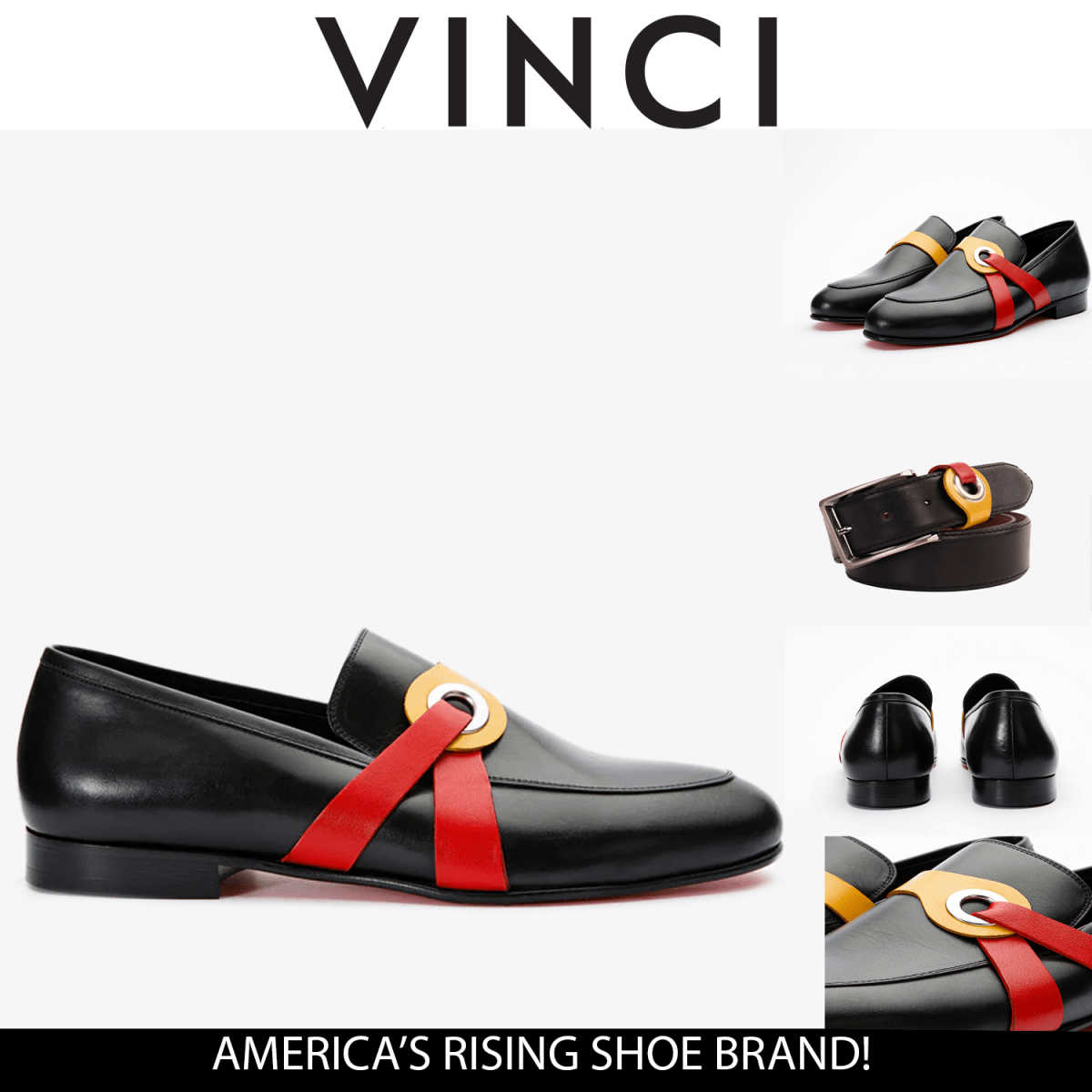 The Jackie Black Bit Dress Loafer Limited Edition Men Shoe - TLW Shoes