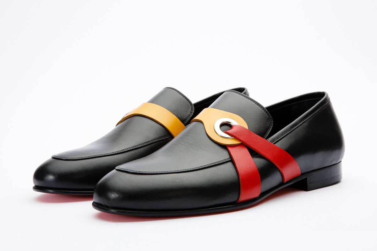 The Jackie Black Bit Dress Loafer Limited Edition Men Shoe - TLW Shoes