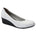 Ros Hommerson Evelyn Women's Comfort Wedge In White Perf - TLW Shoes